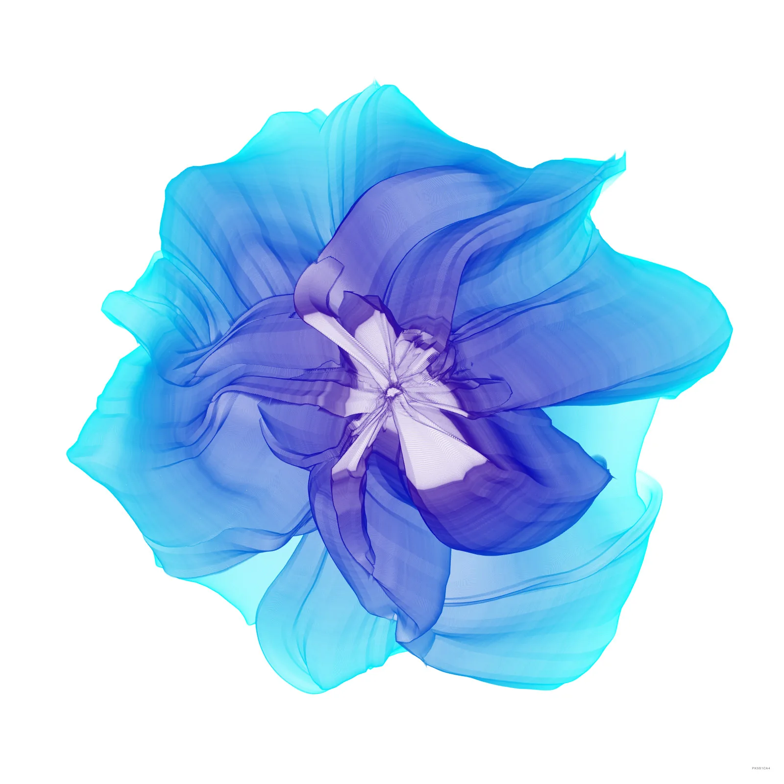 waveclock-blue
